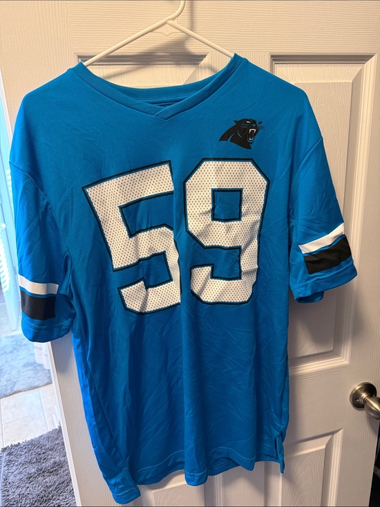 Nfl Apparel Other - Carolina Panthers #59 Blue Men’s Jersey Shirt